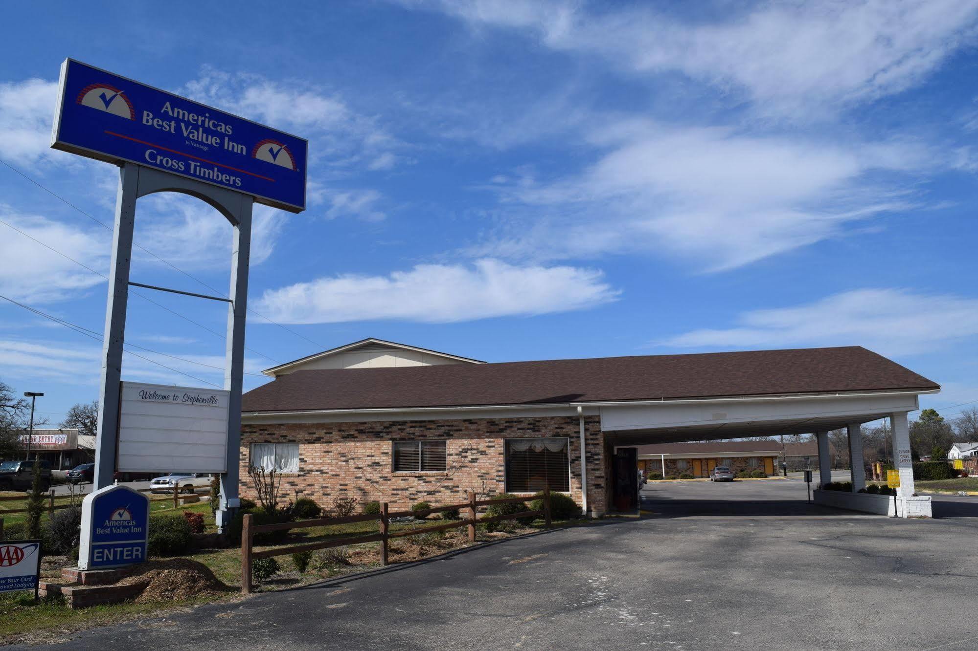 Americas Best Value Inn Crosstimbers Стивънвил Екстериор снимка